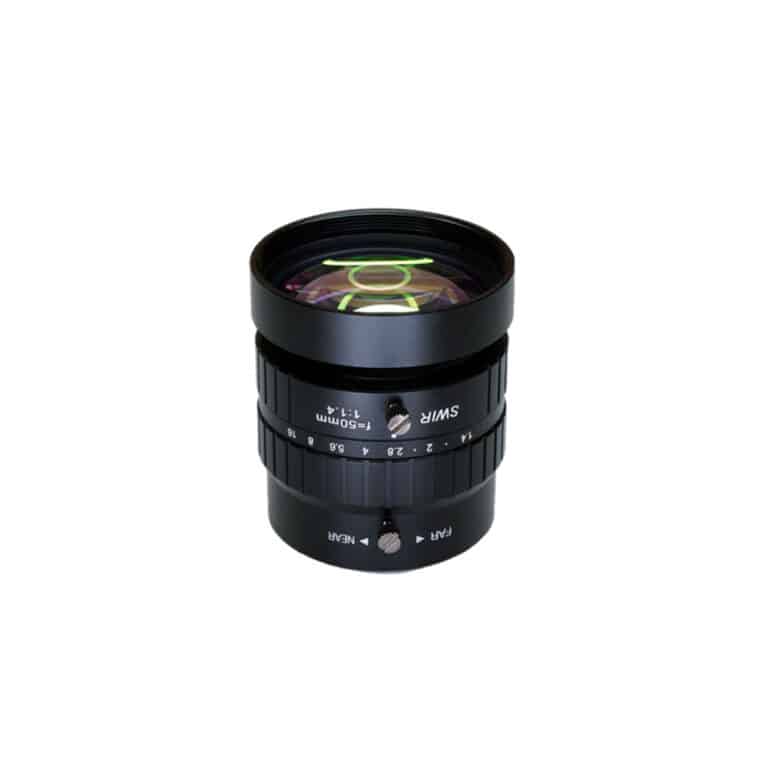 50mm SWIR Lens, C-Mount, Fixed Focal Length Lens | SP-SWIR5014MC