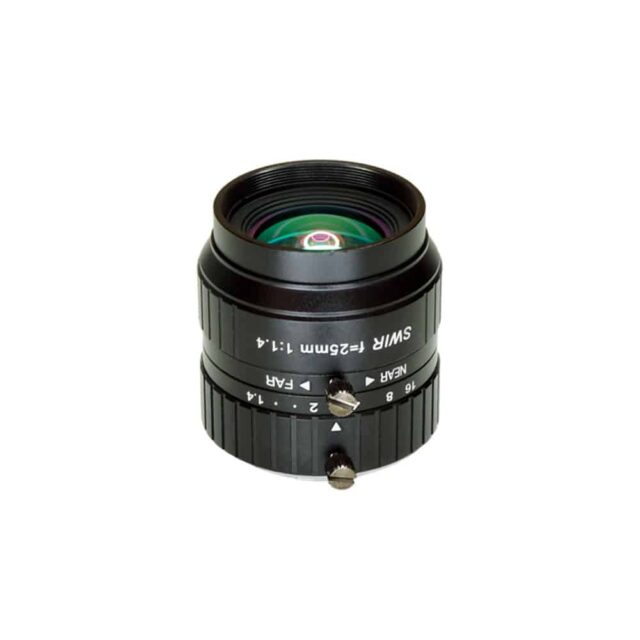 25mm C-Mount SWIR Series Fixed Focal Length Lens | S-SWIR2514MCB