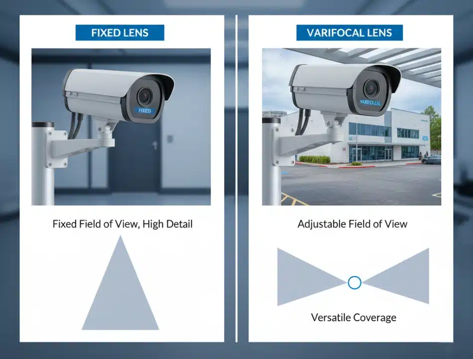 Fixed vs Varifocal Lenses: Monitor the Right Part of Your Property View