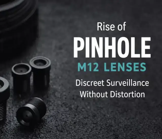Rise of Pinhole M12 Lenses: Discreet Surveillance Without Distortion