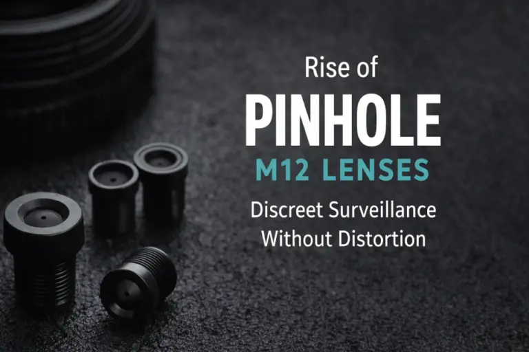 Rise of Pinhole M12 Lenses: Discreet Surveillance Without Distortion