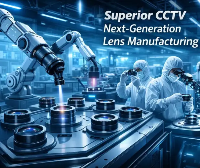 How Superior CCTV Manufacturing Site Brings Next Generation Lenses?