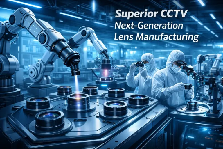 How Superior CCTV Manufacturing Site Brings Next Generation Lenses?