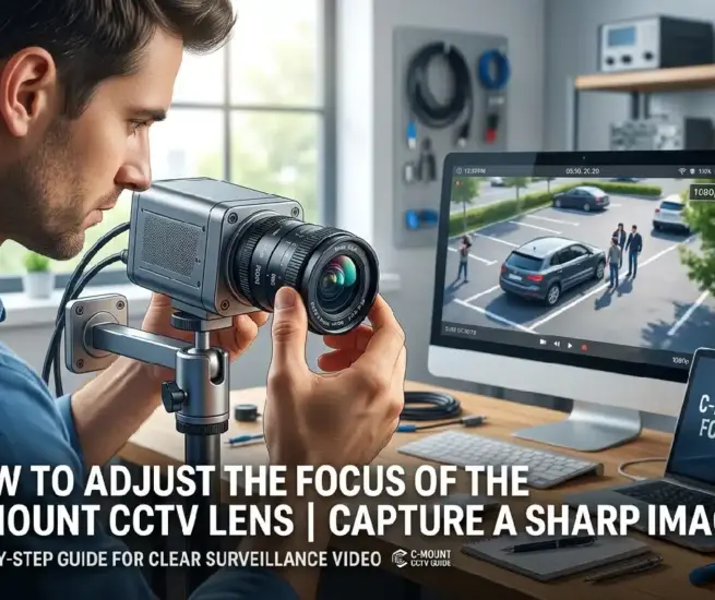 How to Adjust the Focus of the C-mount CCTV Lens | Capture a Sharp Image