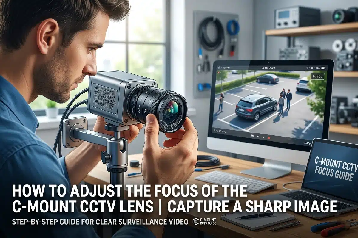 How to Adjust the Focus of the C-mount CCTV Lens | Capture a Sharp Image