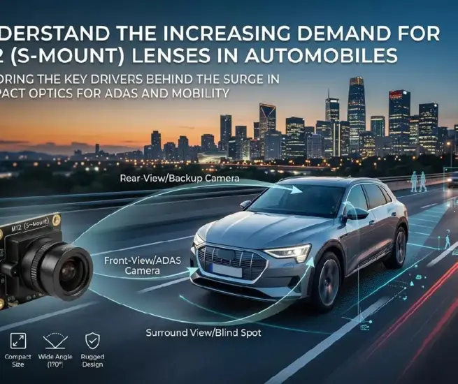 Understand the Increasing Demand for M12(S-Mount) Lenses in Automobiles