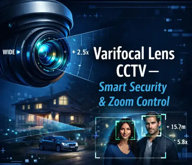 Smart security with varifocal CCTV