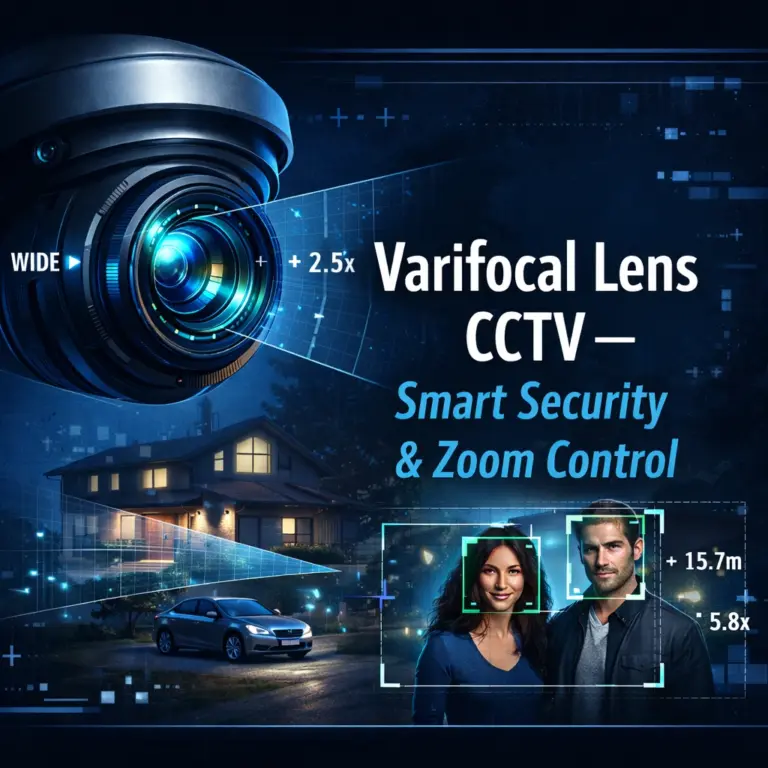 Smart security with varifocal CCTV