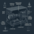 Cutaway of a sealed SWIR imaging system showing thermal control, protective window, mounting, sealing, and vibration-management features.