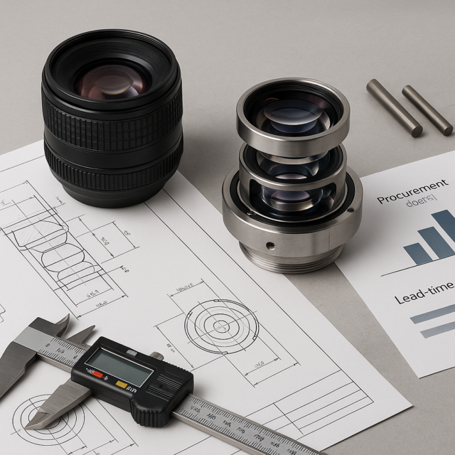 COTS vs Custom Optical Lenses procurement comparison