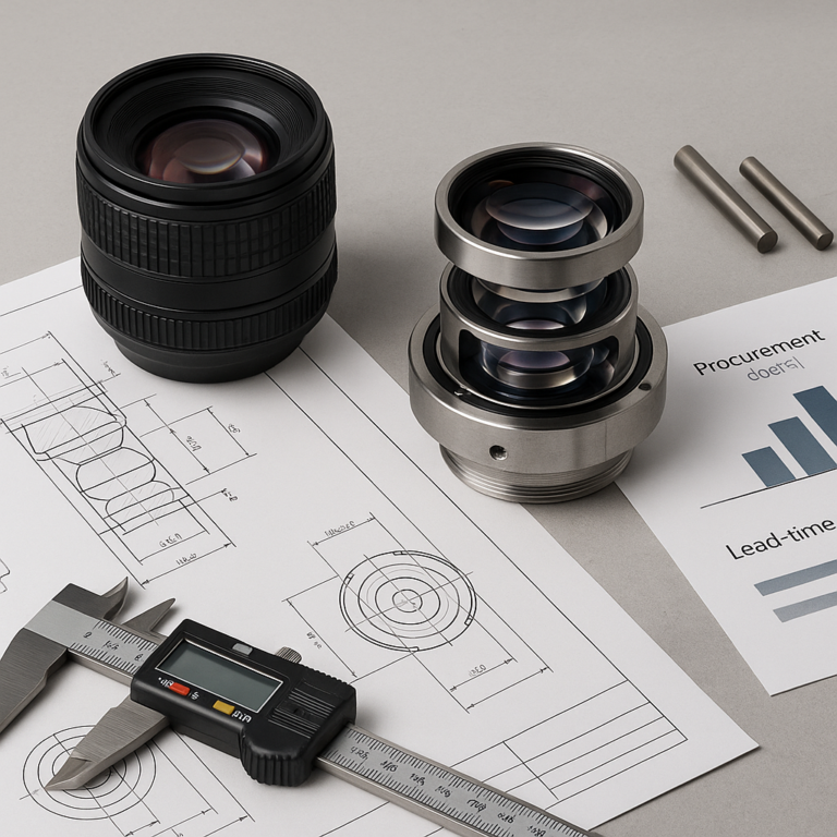 COTS vs Custom Optical Lenses procurement comparison