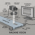 Line Scan Imaging system with moving web, encoder and assembled image